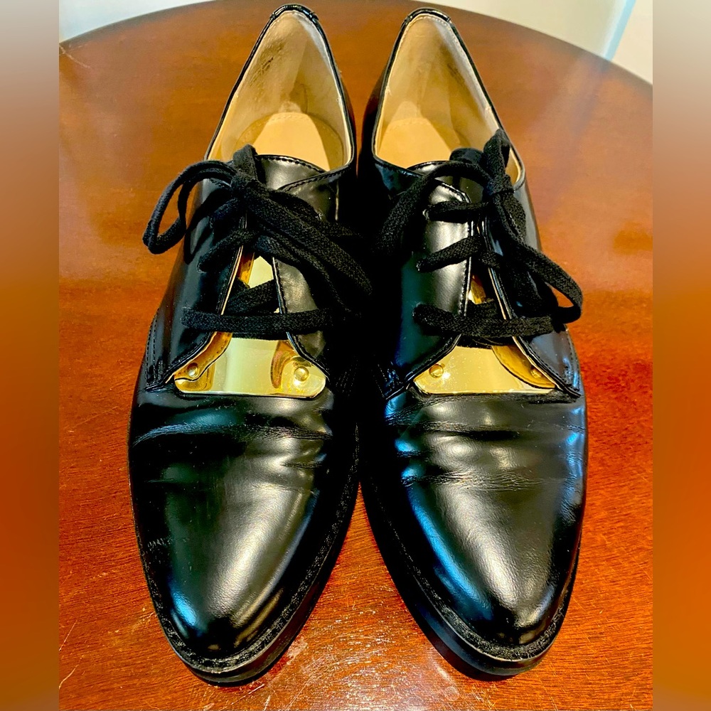 French Connection Maeko Lace Up Platform Oxfords SZ 8.5